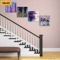 CANVAS PRINT SET MYSTERIOUS NIGHTLIFE - SET OF PICTURES - PICTURES