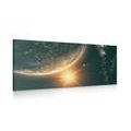 CANVAS PRINT VIEW OF THE SUN FROM SPACE - PICTURES OF SPACE AND STARS - PICTURES