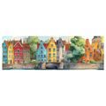 SLIKA POVIJESNE KUĆE UZ MOST - ŠARENE KUĆE - SLIKE