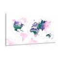 PICTURE MAP OF THE WORLD IN WATERCOLOR - PICTURES OF MAPS{% if kategorie.adresa_nazvy[0] != zbozi.kategorie.nazev %} - PICTURES{% endif %}