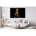 WANDBILD BUDDHA-STATUE - BILDER MIT FENG SHUI-MOTIVEN - BILDER