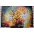 WANDBILD BAUM MIT DER BLUME DES LEBENS - BILDER MIT FENG SHUI-MOTIVEN - BILDER