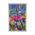 POSTER BUNTE BLUMEN AUF DER WIESE - BLUMEN - POSTER