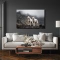 OBRAZ VLCI V MLHAVÝCH HORÁCH - OBRAZY PSI - OBRAZY