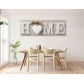 QUADRO CON LE PAROLE "HOME" CON UN DESIGN VINTAGE - QUADRI CON SCRITTE E CITAZIONI - QUADRI