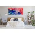 5-PIECE CANVAS PRINT ABSTRACTION OF SHAPES - ABSTRACT PICTURES{% if product.category.pathNames[0] != product.category.name %} - PICTURES{% endif %}