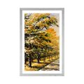 POSTER MIT PASSEPARTOUT BAUMALLEE - NATUR - POSTER