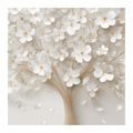 OBRAZ BÍLÁ HARMONIE STROMU ŽIVOTA - OBRAZY STROM ŽIVOTA - OBRAZY