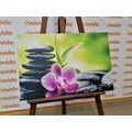 CANVAS PRINT MEDITATIVE ZEN COMPOSITION - PICTURES FENG SHUI - PICTURES