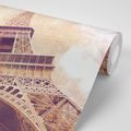 WALLPAPER EIFFEL TOWER IN PARIS - WALLPAPERS VINTAGE AND RETRO - WALLPAPERS