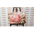 WANDBILD ROSA VINTAGE-ROSE - VINTAGE- UND RETRO-BILDER - BILDER