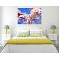 CANVAS PRINT SPRING CHERRY BLOSSOMS - PICTURES FLOWERS - PICTURES