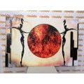 CANVAS PRINT AFRICAN DANCE - ABSTRACT PICTURES - PICTURES