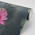 WALL MURAL CHARMING LOTUS FLOWER - WALLPAPERS FLOWERS - WALLPAPERS