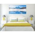 CANVAS PRINT SNOWY LANDSCAPE IN THE ALPS - PICTURES OF NATURE AND LANDSCAPE{% if product.category.pathNames[0] != product.category.name %} - PICTURES{% endif %}