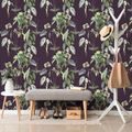 SELF ADHESIVE WALLPAPER PLANTS IN THE NIGHT SKY - SELF-ADHESIVE WALLPAPERS - WALLPAPERS