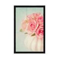 POSTER ROSEN IN DER VASE - VASEN - POSTER