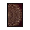 POSTER DETAILED DECORATIVE MANDALA - FENG SHUI - POSTERS