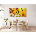 CANVAS PRINT SUMMER BOUQUET - PICTURES FLOWERS - PICTURES