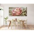 WANDBILD ELEGANTE VINTAGE-ROSE - VINTAGE- UND RETRO-BILDER - BILDER