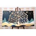 CANVAS PRINT MODERN TREE OF LIFE - PICTURES FENG SHUI - PICTURES