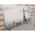 CANVAS PRINT WINTER PARIS - PICTURES OF CITIES - PICTURES