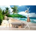 SELF ADHESIVE WALL MURAL BEAUTIFUL BEACH ON THE ISLAND OF SEYCHELLES - WALLPAPERS - 🔥 TOTAL SALE 🔥