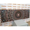 CANVAS PRINT MANDALA IN VINTAGE STYLE - PICTURES FENG SHUI - PICTURES