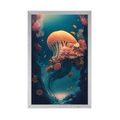 POSTER SURREALISTISCHE MEDUSE - UNTERWASSERWELT - POSTER