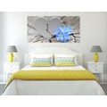 CANVAS PRINT HEART ON AN OLD WOOD - STILL LIFE PICTURES - PICTURES