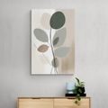 CANVAS PRINT ABSTRACT BOTANICAL SHAPES NO1 - PICTURES OF ABSTRACT SHAPES - PICTURES