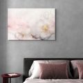 WANDBILD ELEGANTE BLUMEN IM ROSÉGOLDENEN FARBTON - BILDER BLUMEN - BILDER