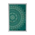 POSTER HANDGEMALTES MANDALA - FENG SHUI - POSTER