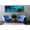 CANVAS PRINT BLUE FINE ART - ABSTRACT PICTURES{% if product.category.pathNames[0] != product.category.name %} - PICTURES{% endif %}