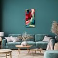 OBRAZ MODERNÍ KOMPOZICE BAREV - OBRAZY ABSTRAKTNÍ TVARY - OBRAZY