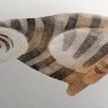 OBRAZ SEDÍCÍ TYGŘÍK S ÚSMĚVEM - DĚTSKÉ OBRAZY ZVÍŘÁTKA - OBRAZY