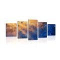 5-PIECE CANVAS PRINT MAGICAL BUBBLES - ABSTRACT PICTURES - PICTURES