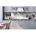 SELF ADHESIVE PHOTO WALLPAPER FOR KITCHEN IMITATION OF SILVER - WALLPAPERS{% if product.category.pathNames[0] != product.category.name %} - WALLPAPERS{% endif %}