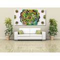 IMPRESSION SUR TOILE MANDALA VERT - IMPRESSIONS SUR TOILE FENG SHUI - IMPRESSION SUR TOILE