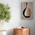 CANVAS PRINT ABSTRACT VASE SHAPES - PICTURES OF ABSTRACT SHAPES - PICTURES