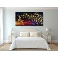 CANVAS PRINT BEAUTIFUL DEER WITH BUTTERFLIES - ABSTRACT PICTURES{% if product.category.pathNames[0] != product.category.name %} - PICTURES{% endif %}