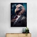 CANVAS PRINT ANIMAL GANGSTER VULTURE - PICTURES OF ANIMAL GANGSTERS - PICTURES