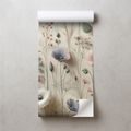 SAMOLEPÍCÍ TAPETA PASTELOVÉ LUČNÍ KVĚTY - WALLPAPERS - 🔥 TOTAL SALE 🔥