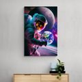 CANVAS PRINT ASTRONAUT ON A SPACE EXPEDITION - PICTURES OF ASTRONAUT - PICTURES