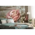 WALL MURAL ELEGANT VINTAGE ROSE - WALLPAPERS VINTAGE AND RETRO - WALLPAPERS