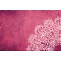 SELF ADHESIVE WALLPAPER ELEMENTS OF A FLORAL MANDALA - SELF-ADHESIVE WALLPAPERS - WALLPAPERS