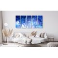 5-PIECE CANVAS PRINT ABSTRACT MOON - ABSTRACT PICTURES{% if product.category.pathNames[0] != product.category.name %} - PICTURES{% endif %}