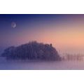 SELF ADHESIVE WALLPAPER FULL MOON OVER THE VILLAGE - SELF-ADHESIVE WALLPAPERS - WALLPAPERS