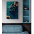 CANVAS PRINT SURREALISTIC UNDERWATER MONSTER - PICTURES UNDERWATER WORLD - PICTURES