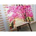 CANVAS PRINT HIMALAYAN CHERRIES - PICTURES OF NATURE AND LANDSCAPE - PICTURES